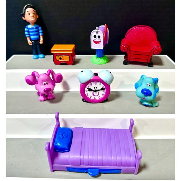 Nick Jr. Blues Clues Toys Cake Toppers play figures from Blues House - Picture 1 of 3